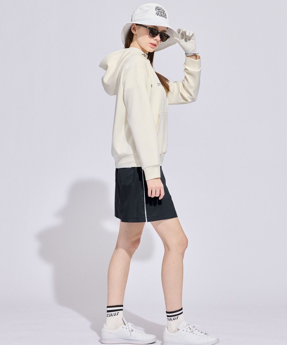 PW CIRCULUS 【虫よけ加工】【WOMEN】ラインソックス ショート丈  ゴルフウェア レディース 