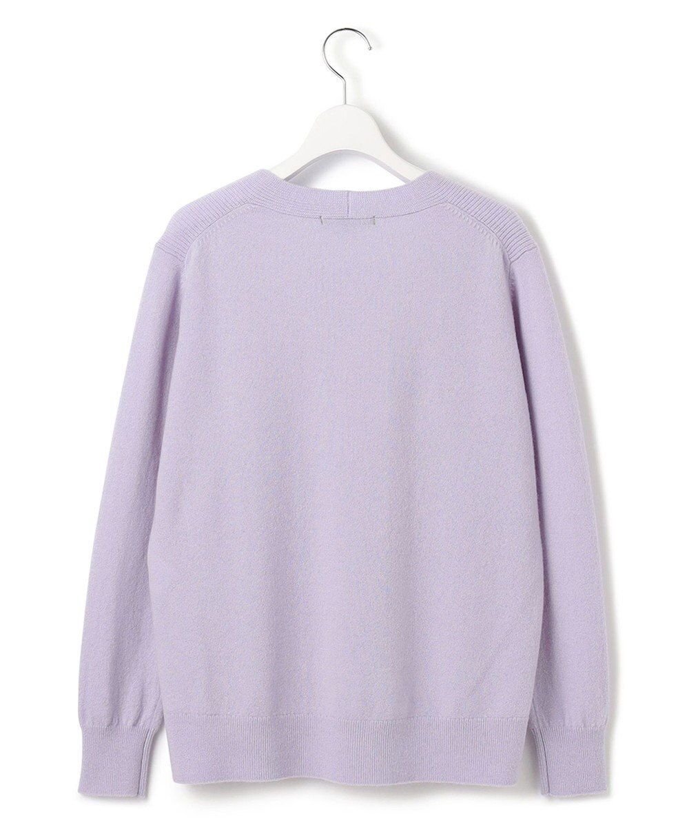 23区 L 【WEB限定】カシミヤブレンドバルキー Vネック ニット 