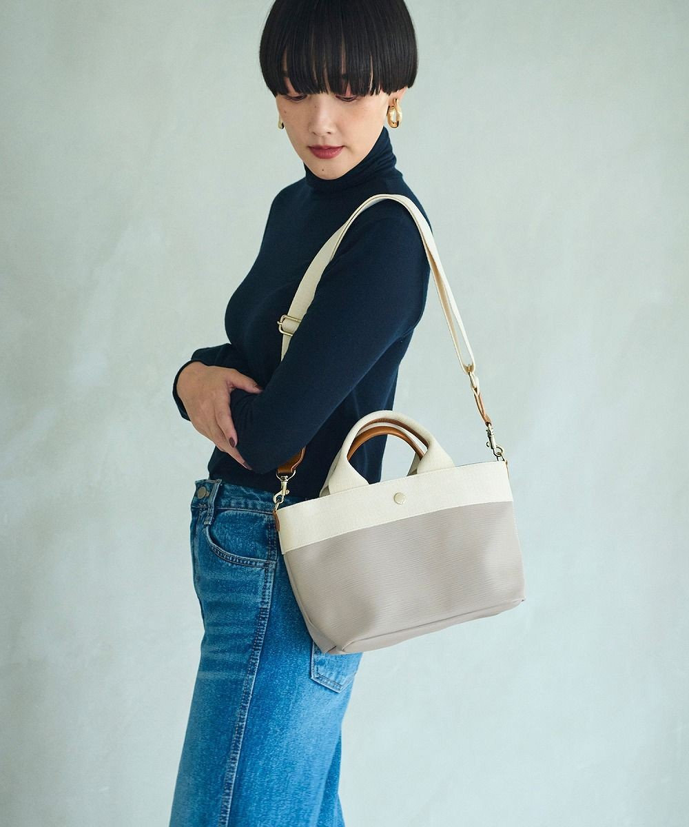 TOPKAPI 【Breath TOPKAPI】RIPPLE リプル ファスナー付 ショルダーバッグ S 