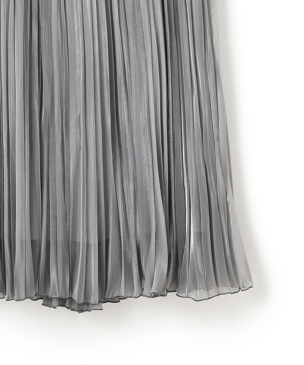 23区 シャイニー プリーツスカート 