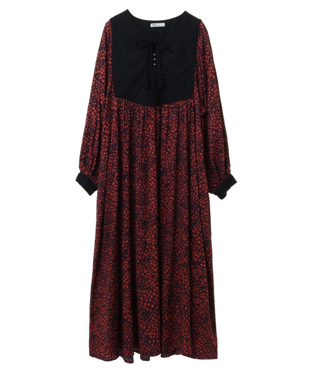 CRAFT STANDARD BOUTIQUE レーヨンキルト切替ワンピース 