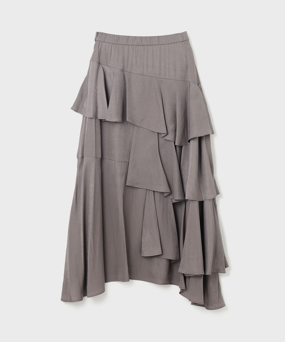 GRACE CONTINENTAL イレヘムサテンスカート 