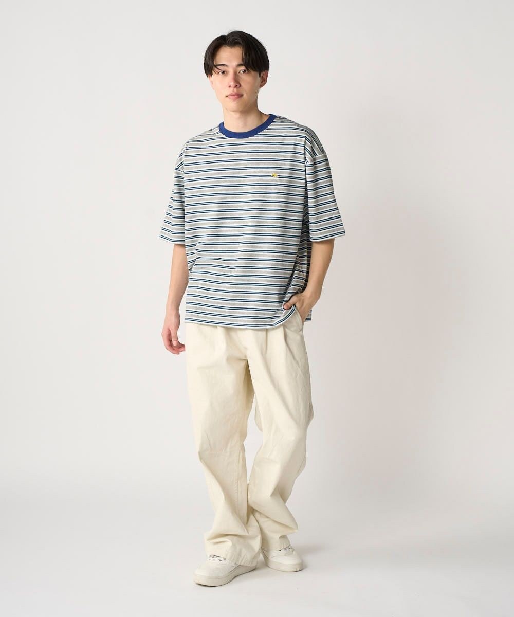 OP／FILA 【Kappa】ウェルネスクラブボーダーTシャツ 