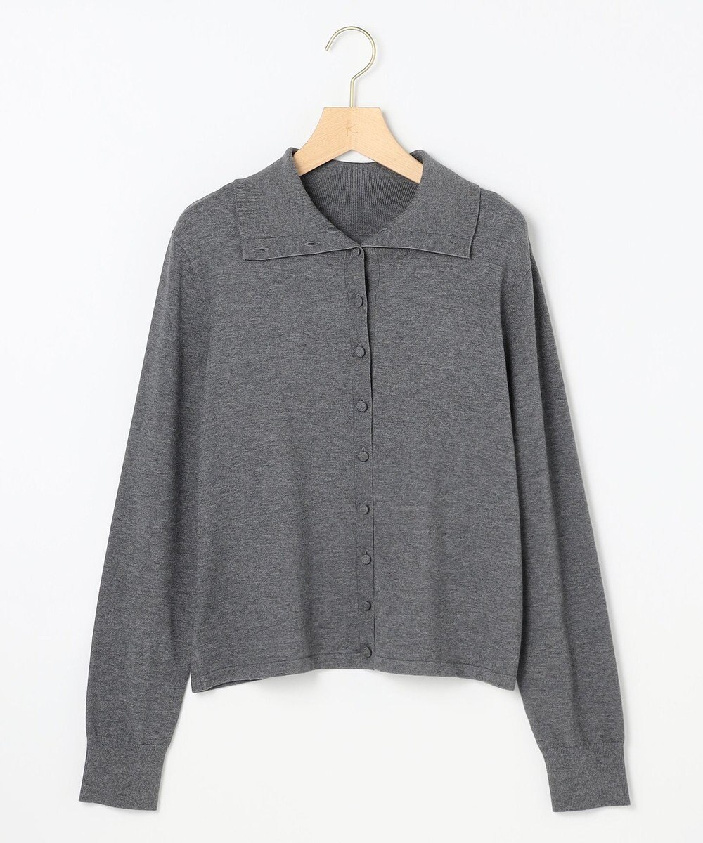 組曲 【前後着用可 / 加藤ローサさん着用】スムースストレッチタートル ニット 