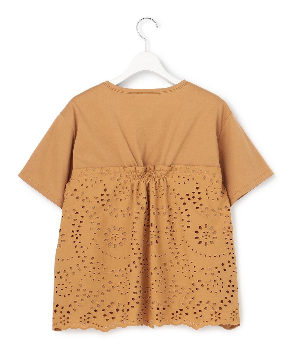 23区 【先行予約】カットワークエンブロイダリー スカラップヘム トップス 