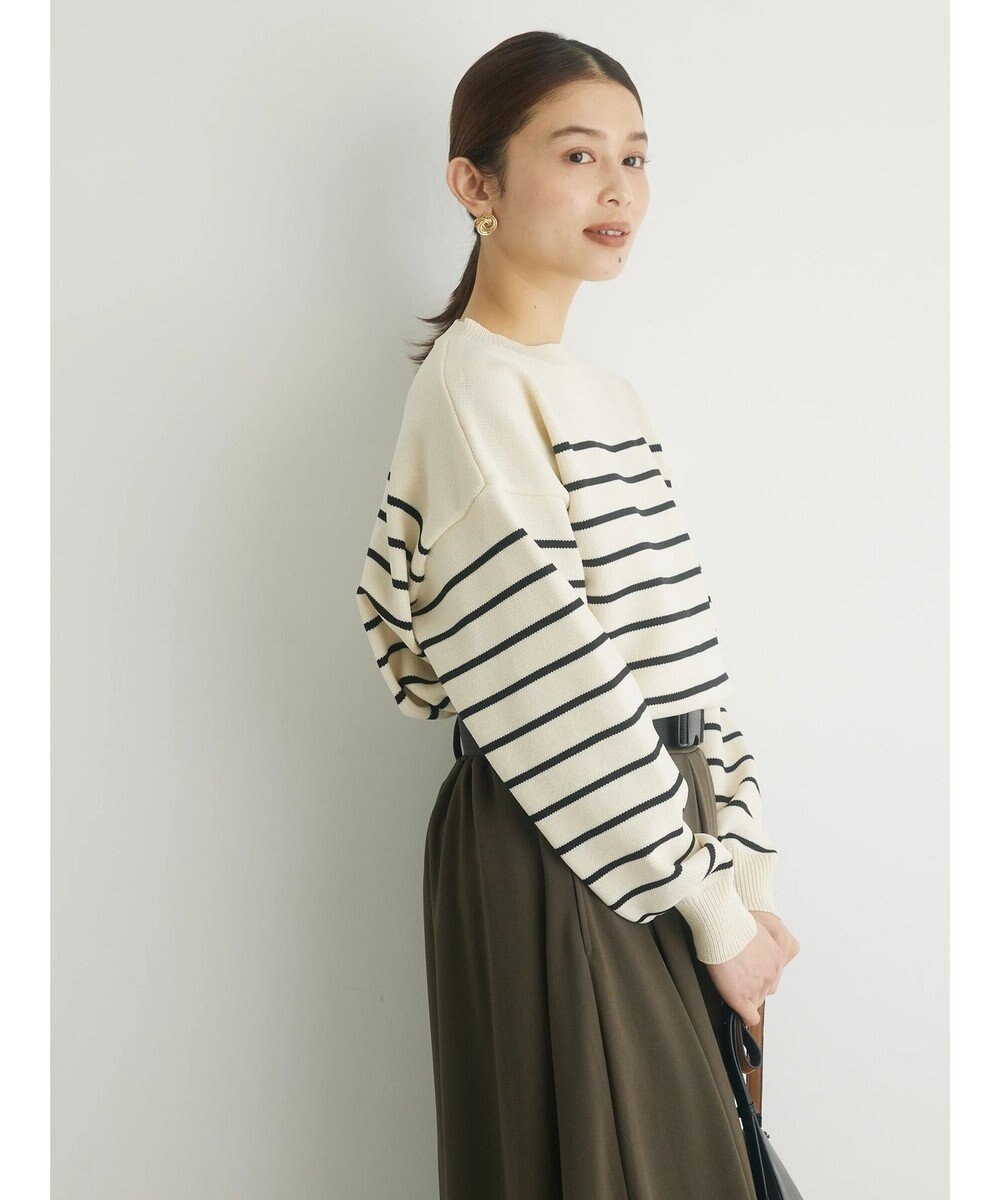 Green Parks ・ｎｏｖｅｍ９　ボーダーエアーニットプルオーバー 