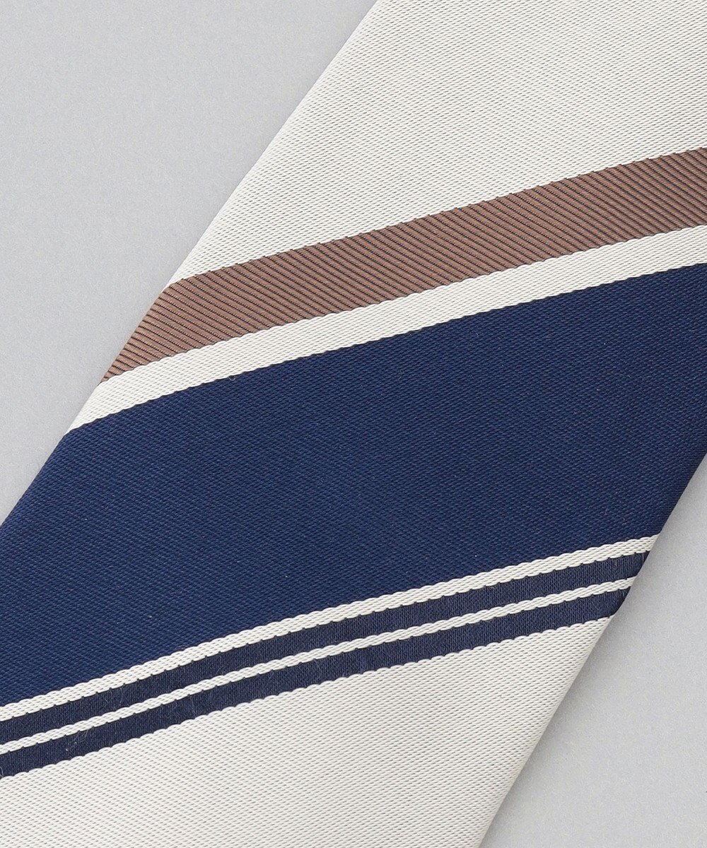 GOTAIRIKU GOTAIRIKU別注【日本製】シルク ネクタイ_ストライプ 