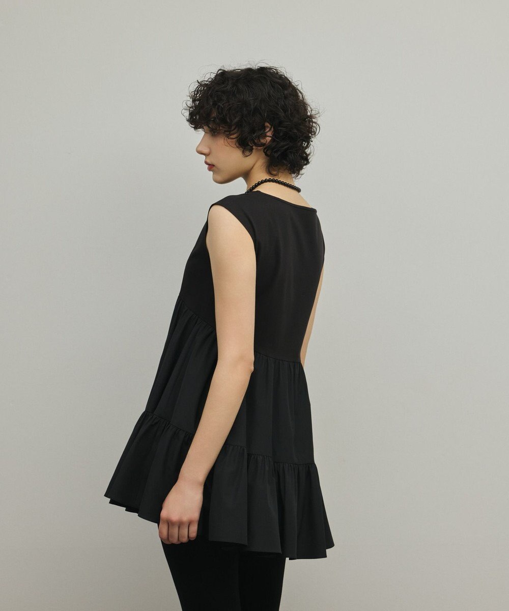 GRACE CONTINENTAL フレア切替カットトップ 