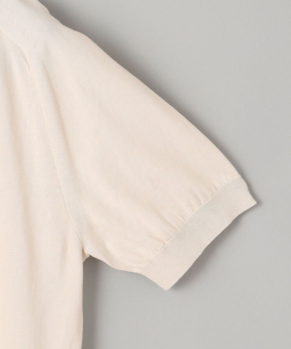 GOTAIRIKU 【ウォッシャブル】ハイゲージ ニットポロシャツ 