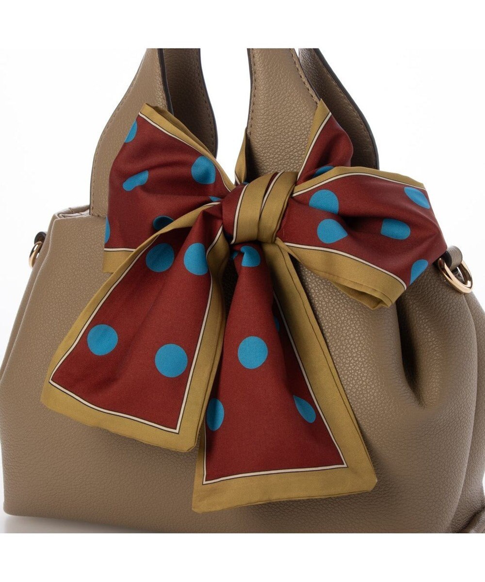 UNBILLION カシュカシュ cachecache / スカーフ付きラウンドミニショルダー 