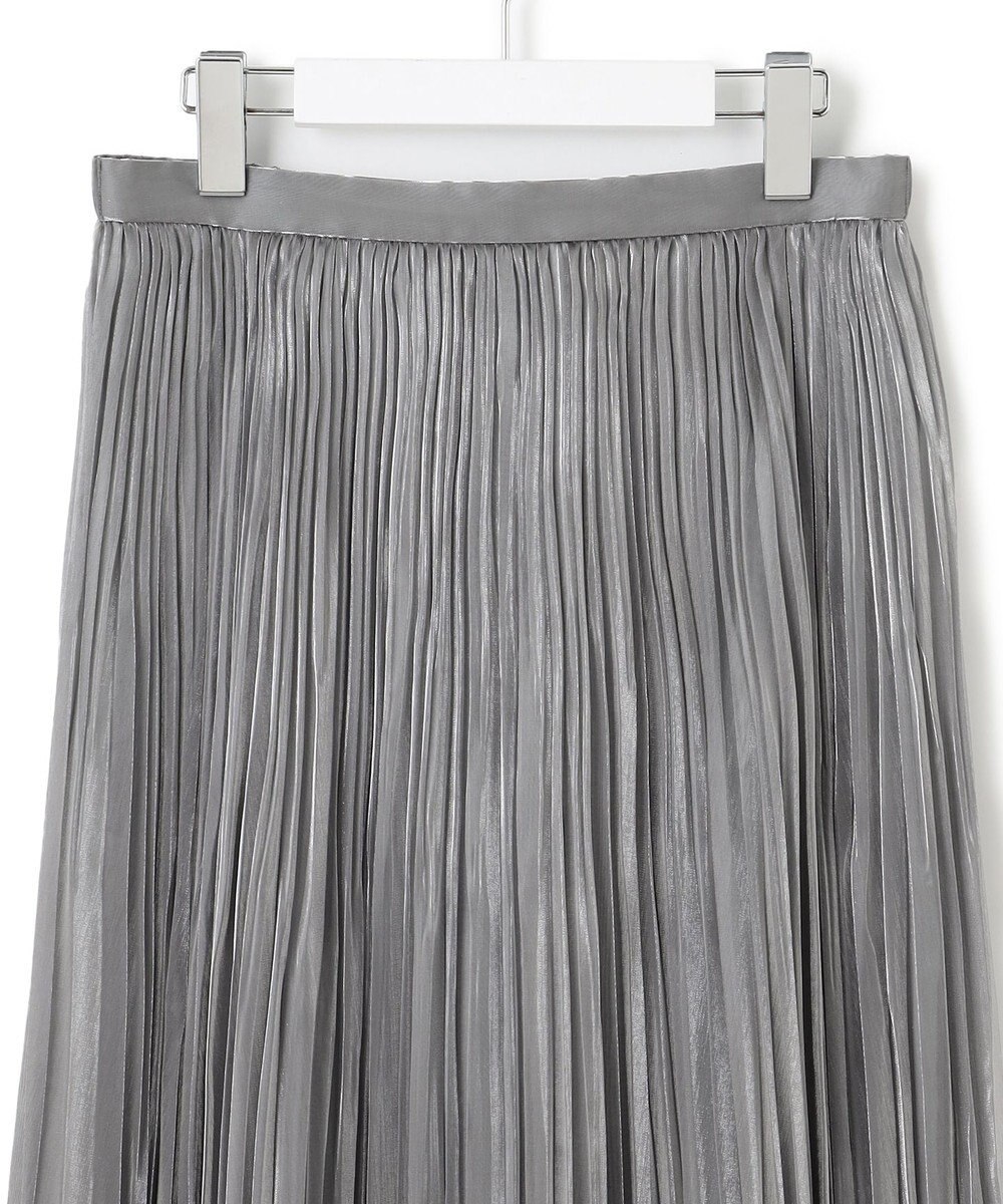 23区 L シャイニー プリーツスカート 