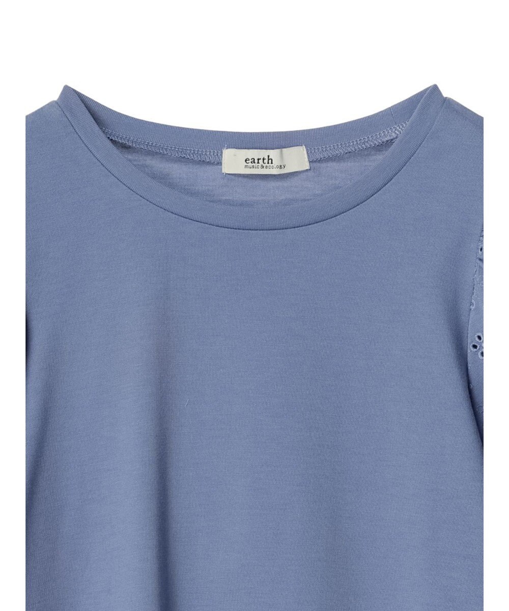 earth music&ecology フラワーレースプルオーバー 