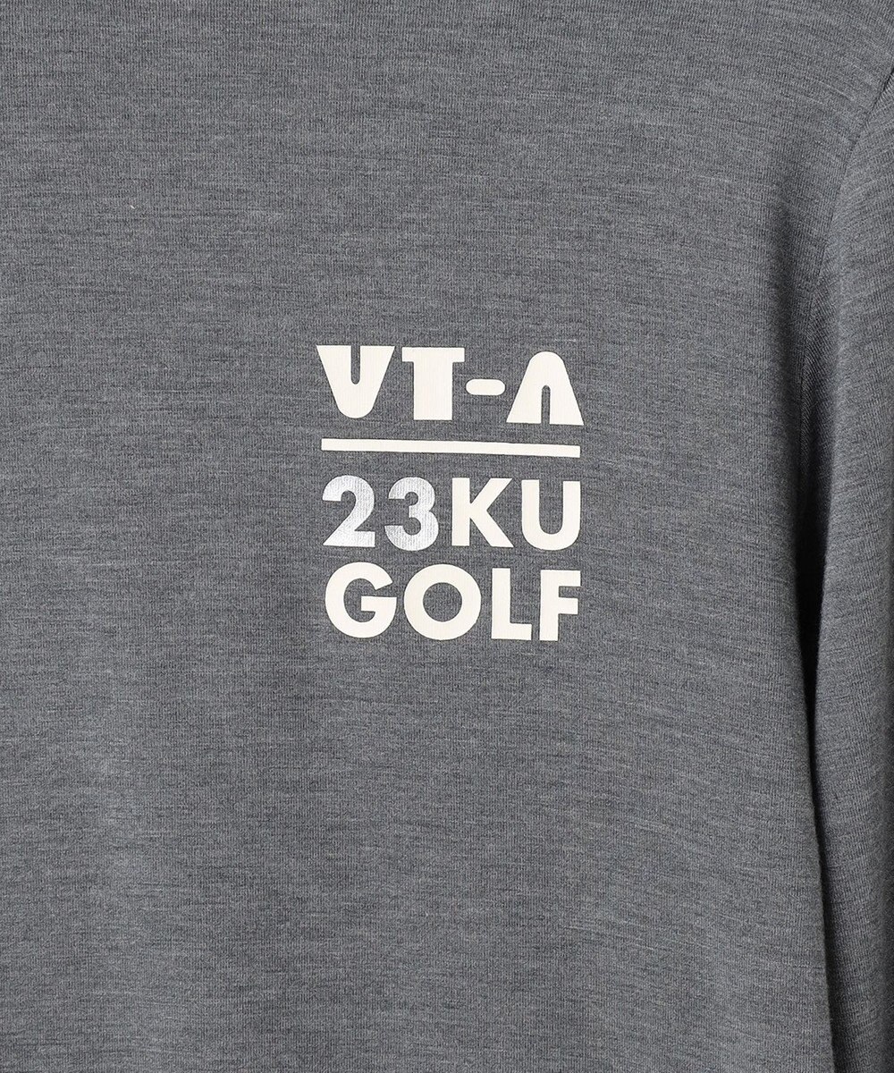 23区GOLF 定番あたたかインナー【WOMEN】エニワイズ無地 カットソー 