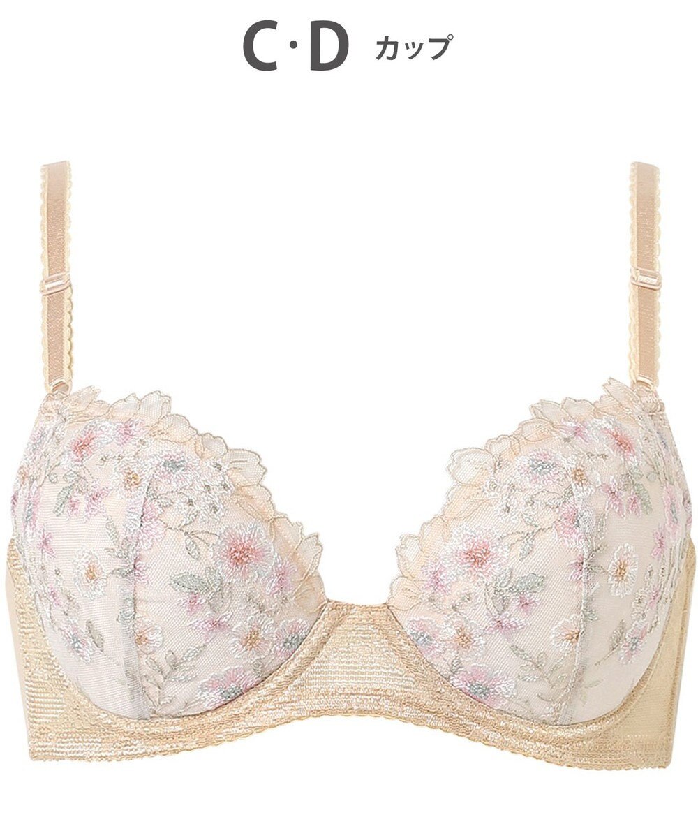 Wing ブラジャー バストとカップのすきまにフィット 自然にボリュームメイク ソフトなつけごこち 【スキマフィットブラ】 ブラ KB2367 ウイング／ワコール 