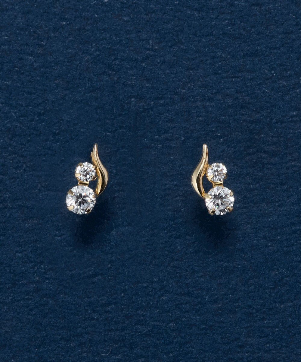 Phoebe 【K10】リーフィービジューピアス 