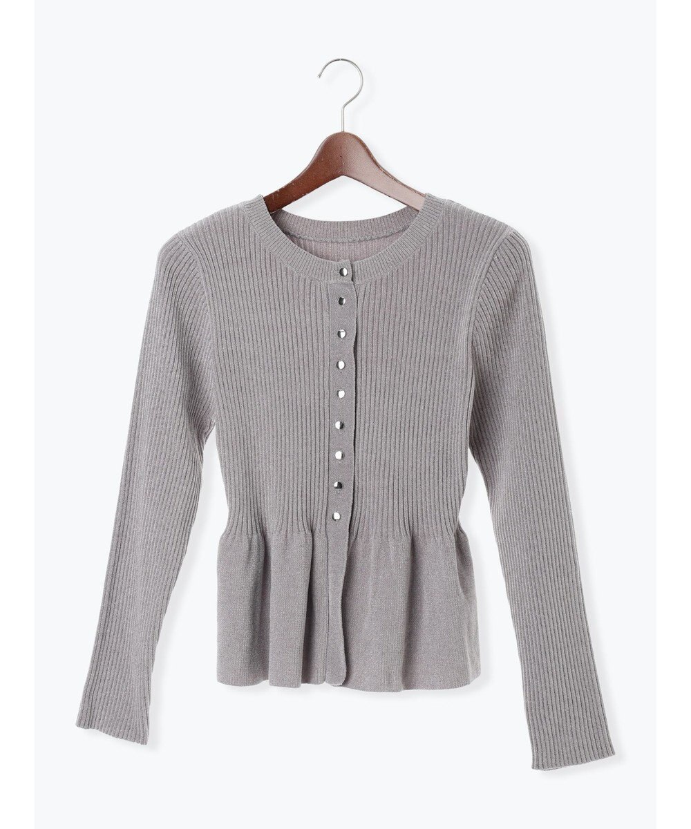 Te chichi モールペプラム2WAYニット 