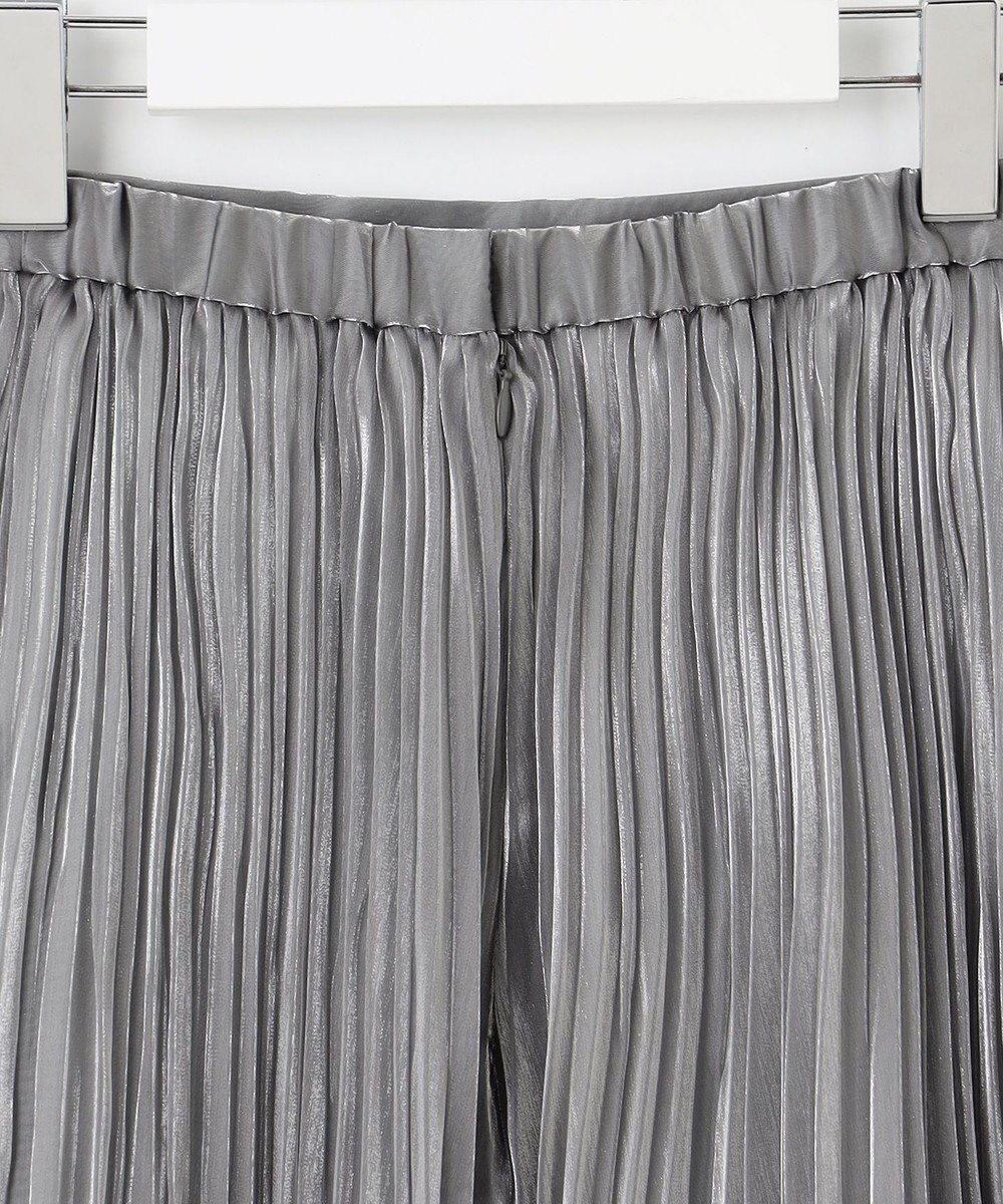 23区 L シャイニー プリーツスカート 