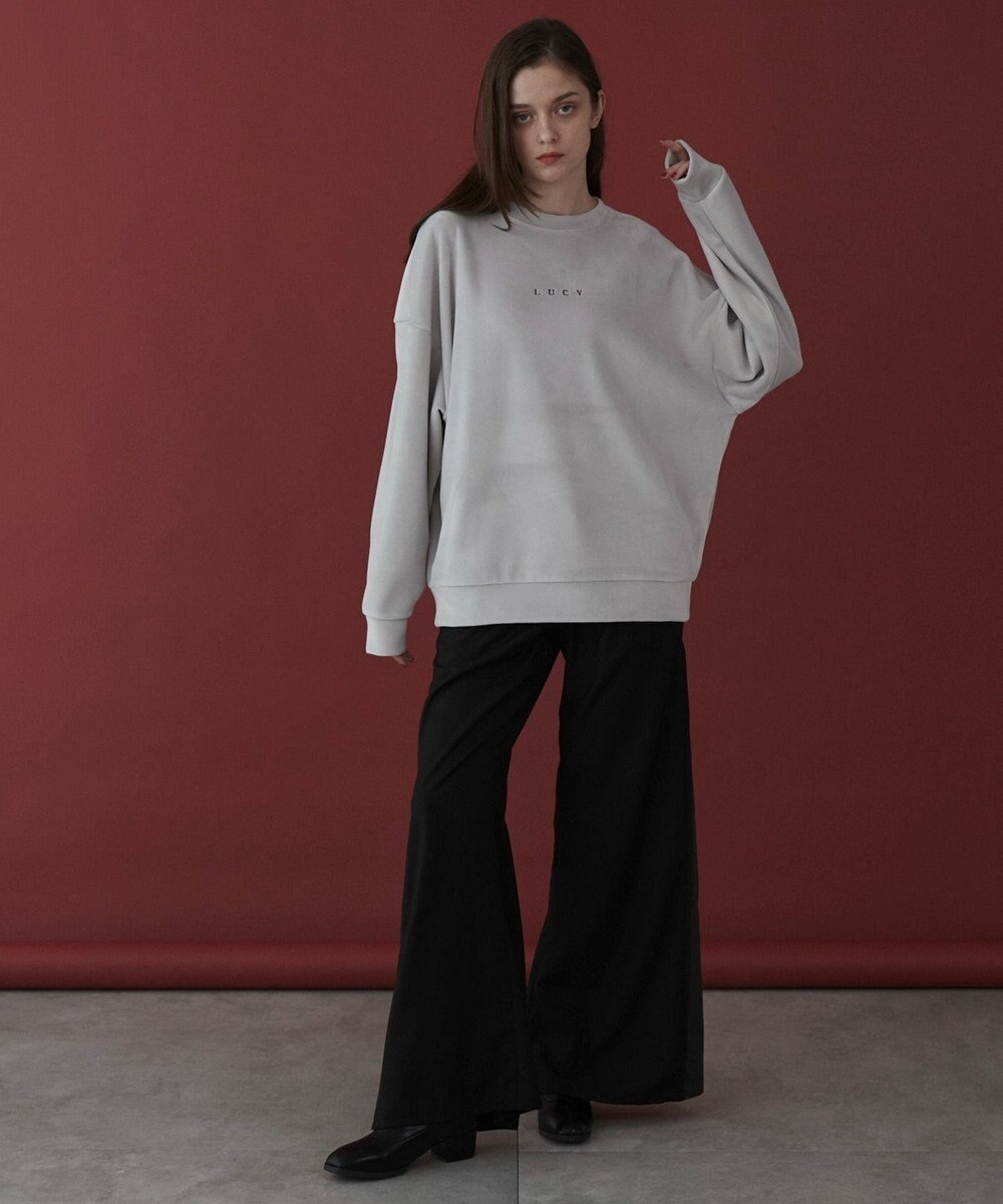 WEGO 【ユニセックス着用ITEM】マイクロシャギーワンポイントプルオーバー 