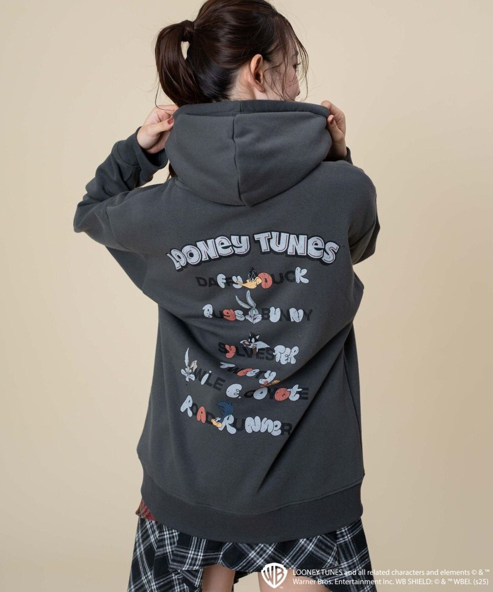 WEGO 【ユニセックス着用ITEM/裏起毛】LOONEYTUNESグラフィックプルオーバー 