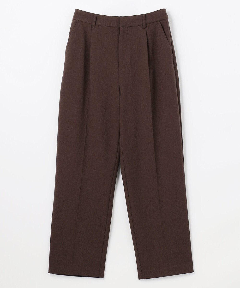 ANY L 【裏起毛/ウエストゴム】ウォームテーパードパンツ 