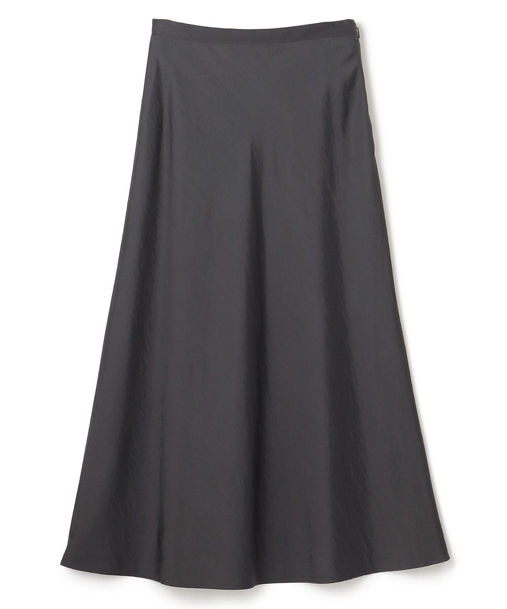 uncrave 【洗える】サテン フレアスカート（uncrave STANDARD） 