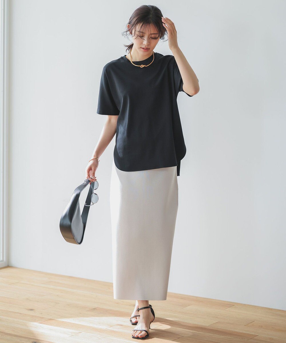 UNFILO L BEAUTY FORM-T cotton フォルムTシャツ 