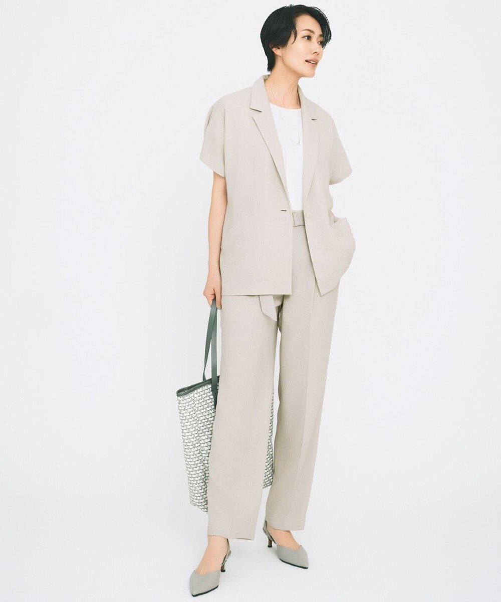 自由区 【カタログ掲載・セットアップ対応・接触冷感・UVカット・吸水速乾・抗菌防臭・洗える】ハイカウントモクロディ トップス 