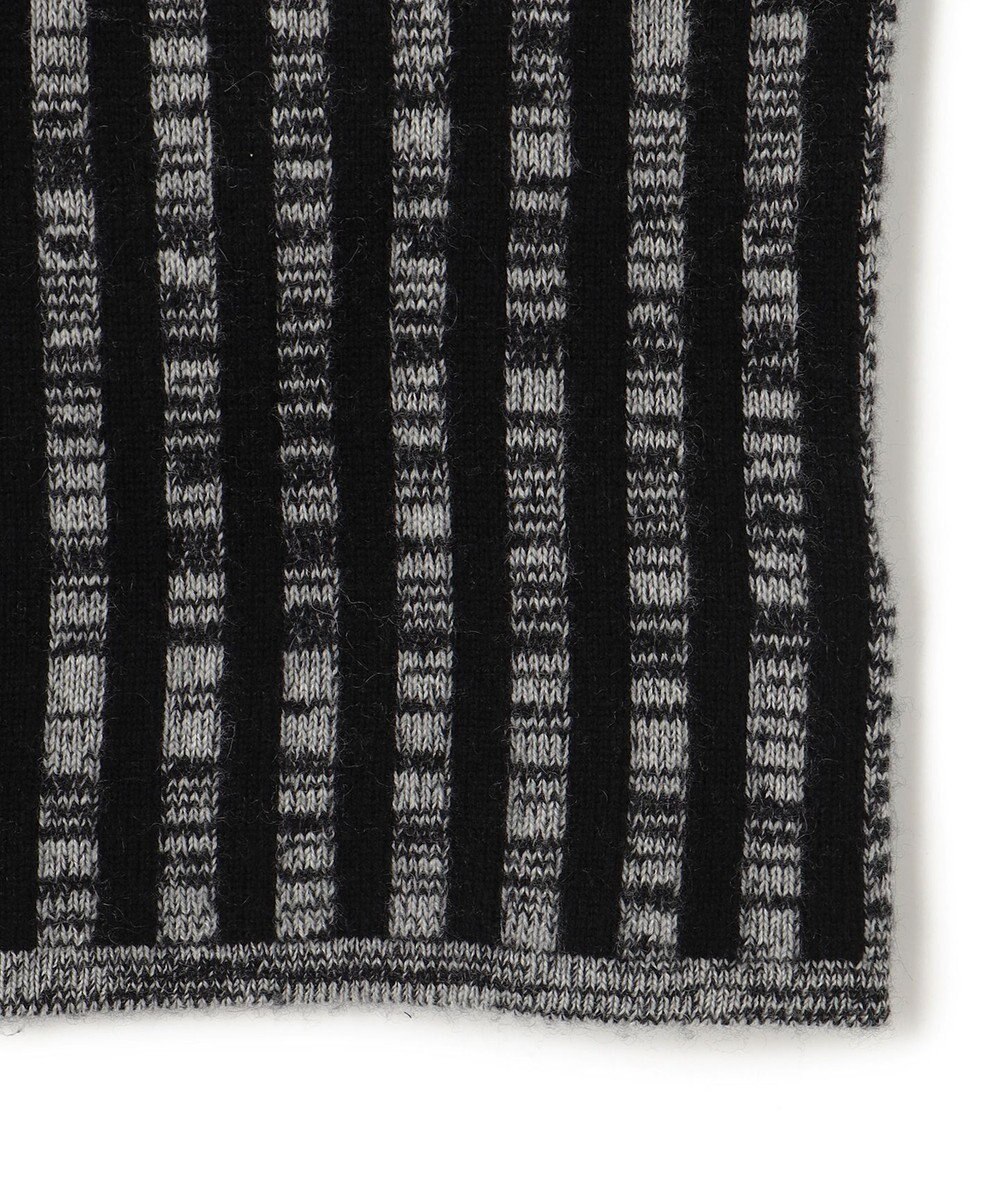 JOSEPH ストライプアニメーション　ハイネックニット 