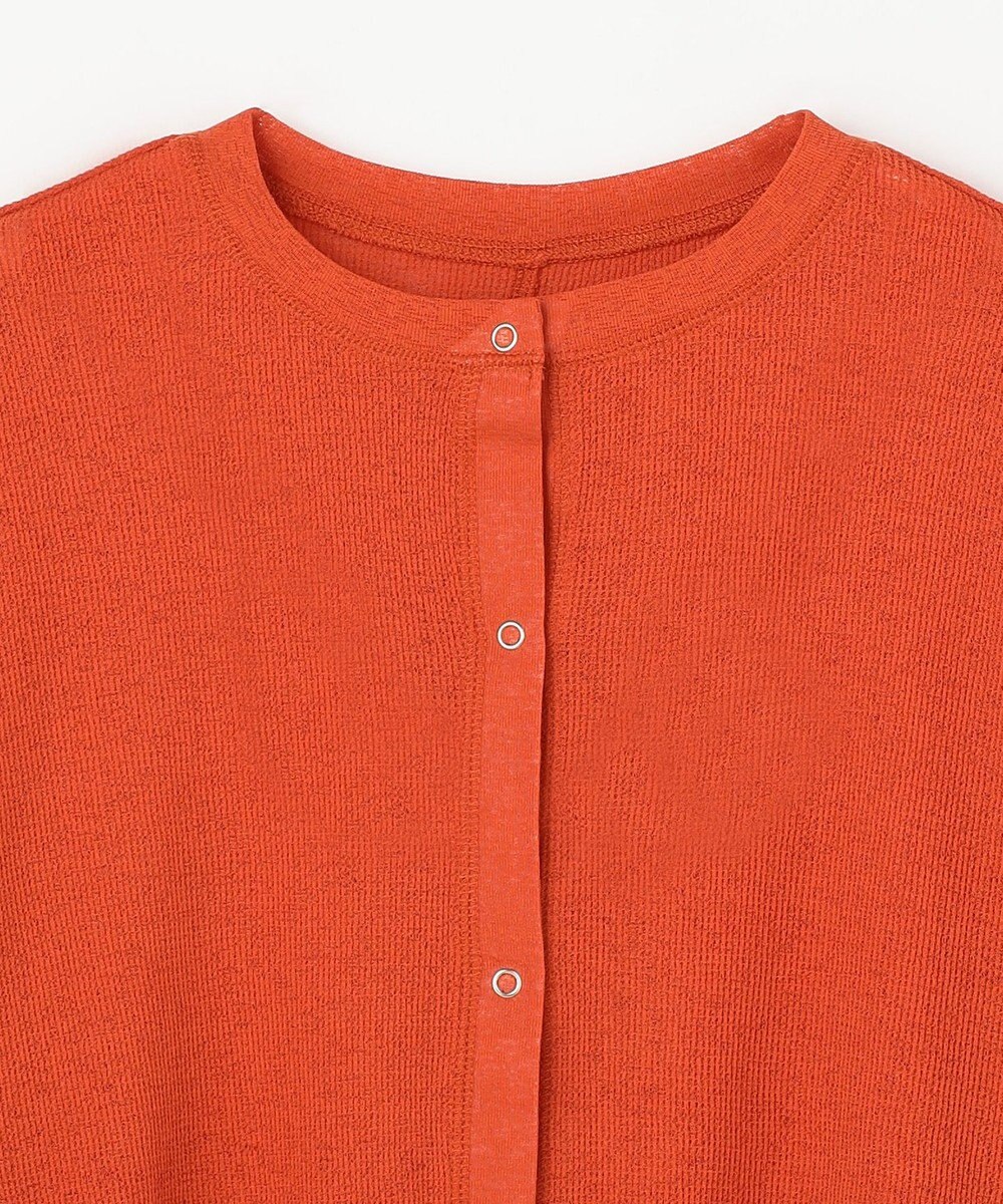 ANY シアーワッフルカーディガン 