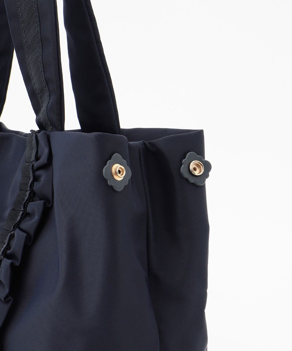 TOCCA 【撥水】FRILL A4 NYLONTOTE トートバッグ 
