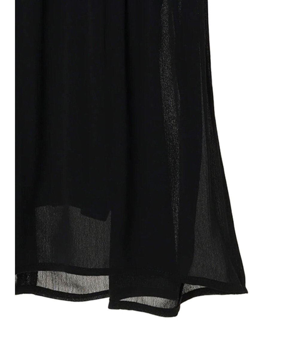 earth music&ecology マジョリカプリーツ半袖ブラウス 