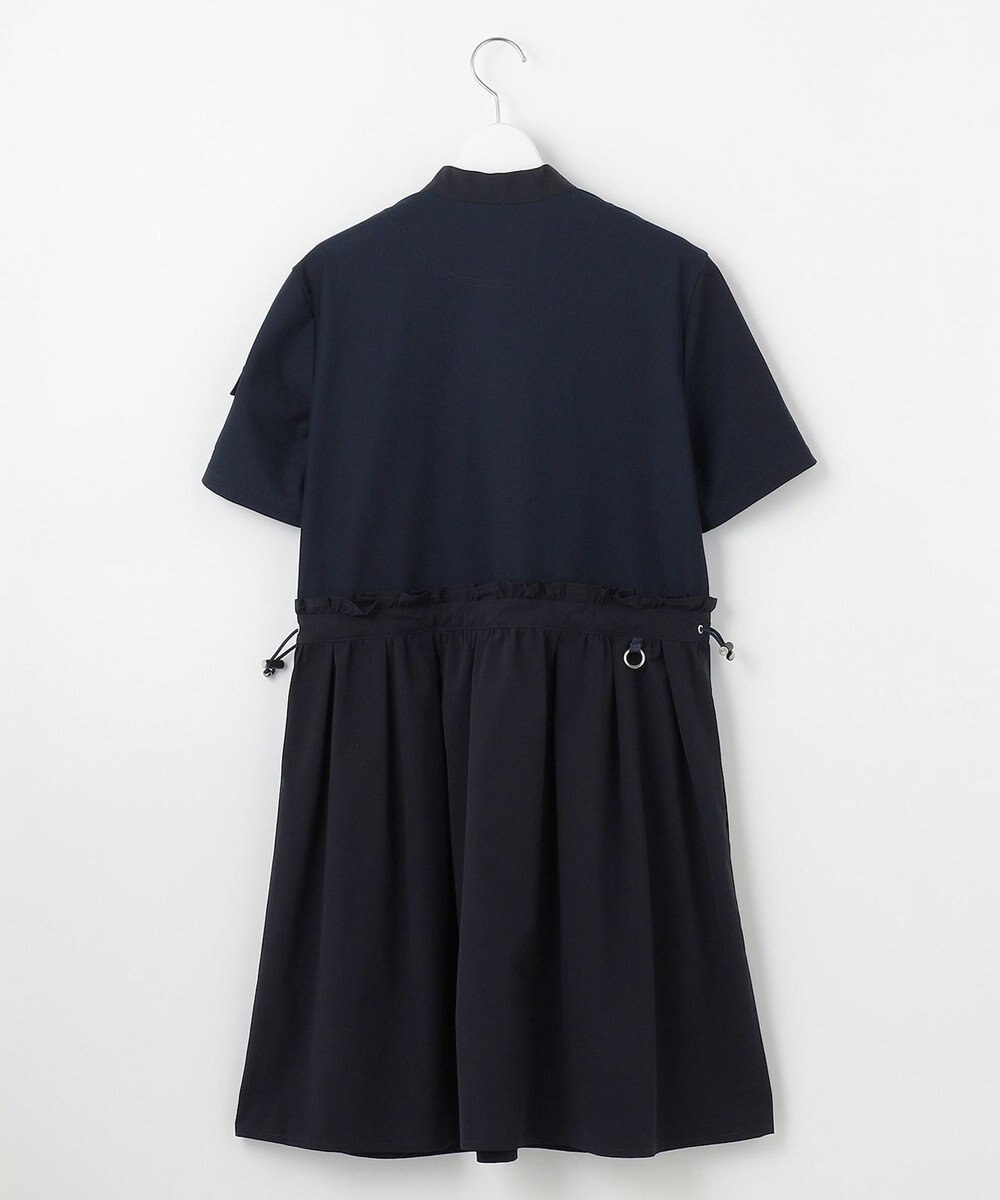 23区GOLF 【WOMEN】機能に優れた新素材「AIR TOOL」で暑い夏を快適に コンビ素材 ワンピース 