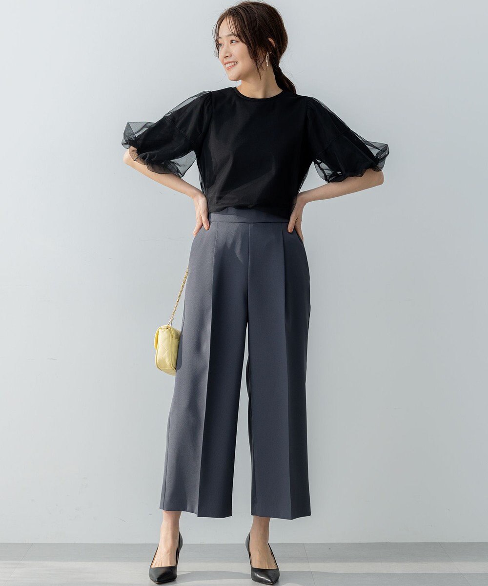 組曲 L 【VERY掲載・WEB限定】チュールカバー カットソー 