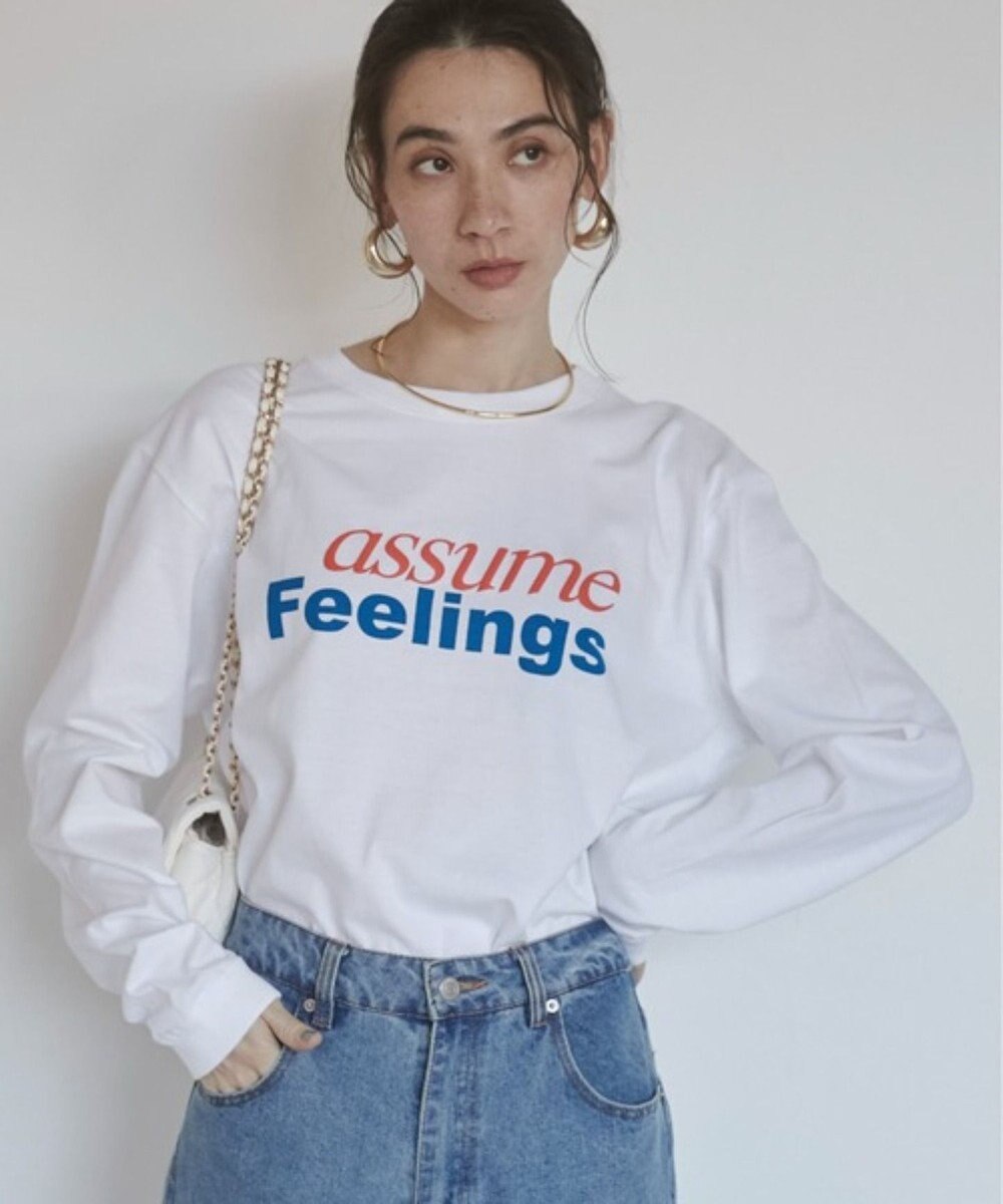 WEGO 【ANGIE VINTAGE】ロゴプリントロンT 