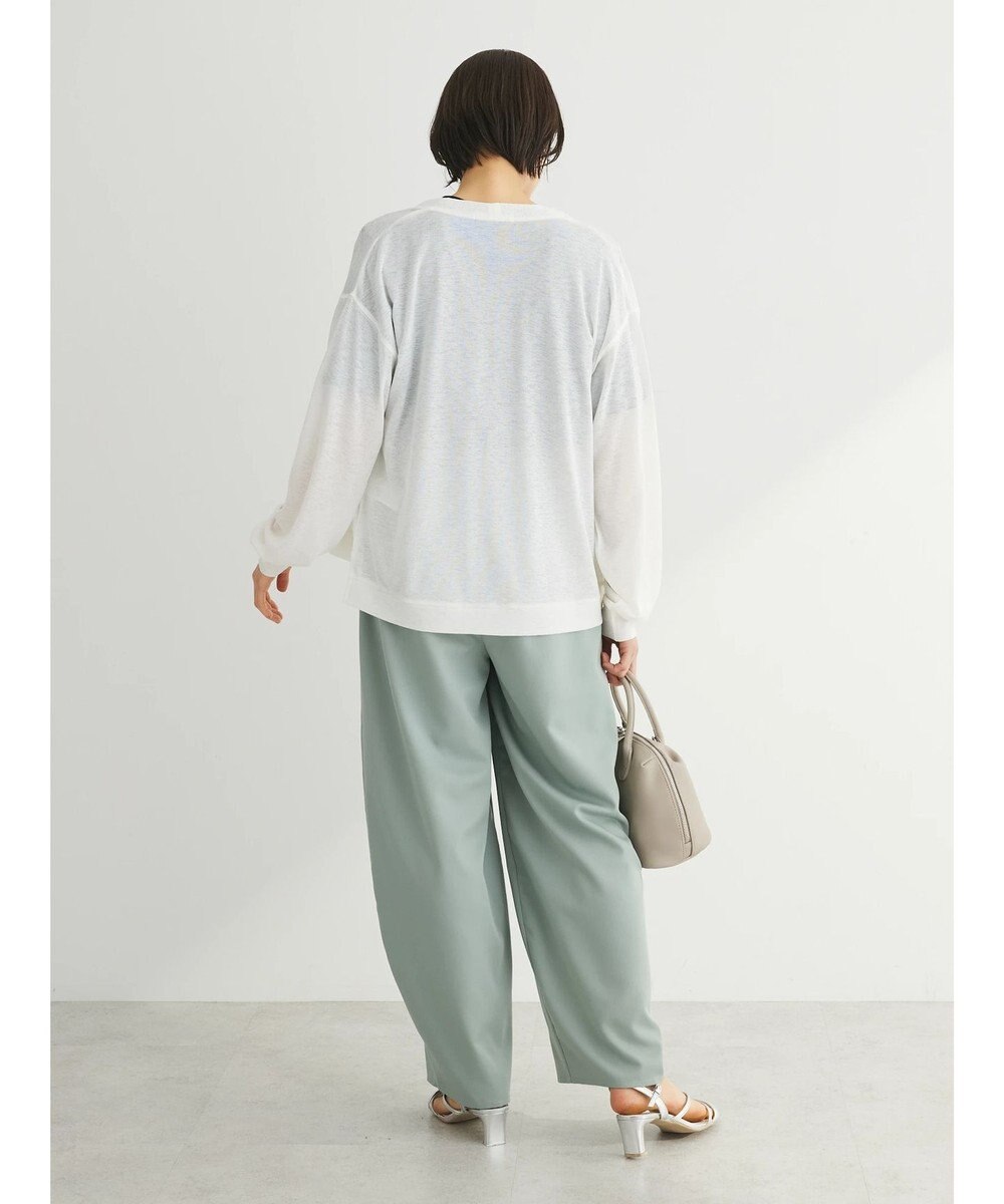 Green Parks Ｖネックシアーカットカーディガン 