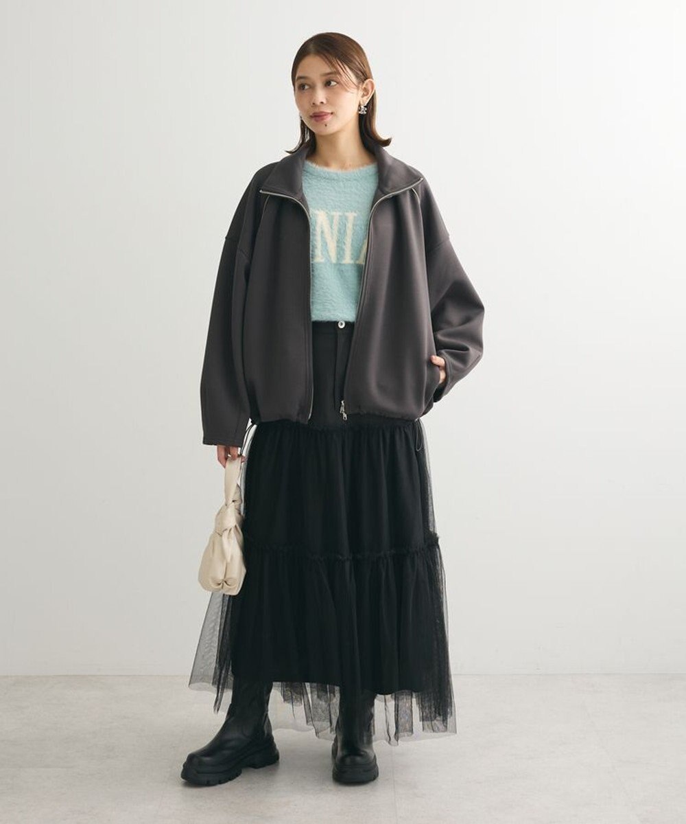 Green Parks コードラインスタンドカットブルゾン 