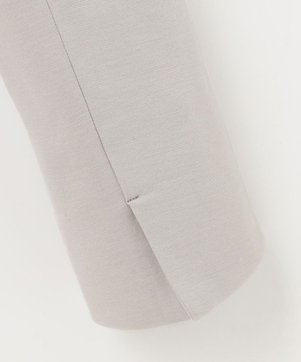 自由区 【好評につき追加生産/洗える】WASHABLEPONTE ノーカラージャケット 