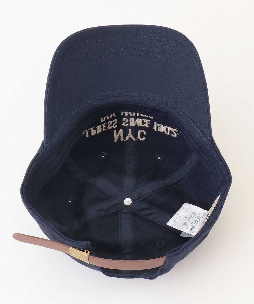 J.PRESS MEN 【NYUZELESS】コットンチノ 刺繍 キャップ 