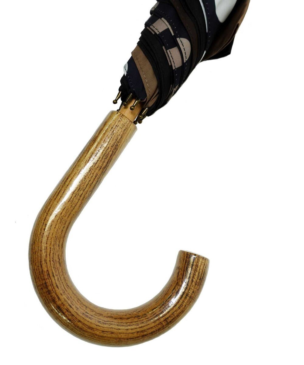 +RING 【UVカット95%以上】【UPF50＋】プラスリング レディース向け 晴雨兼用（長ショート） BRN T1332 