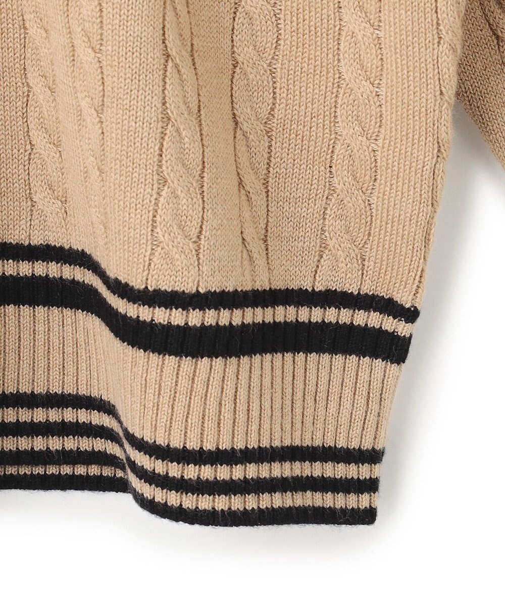 J.PRESS YORK STREET 【WOMEN】ラインハイゲージニット 