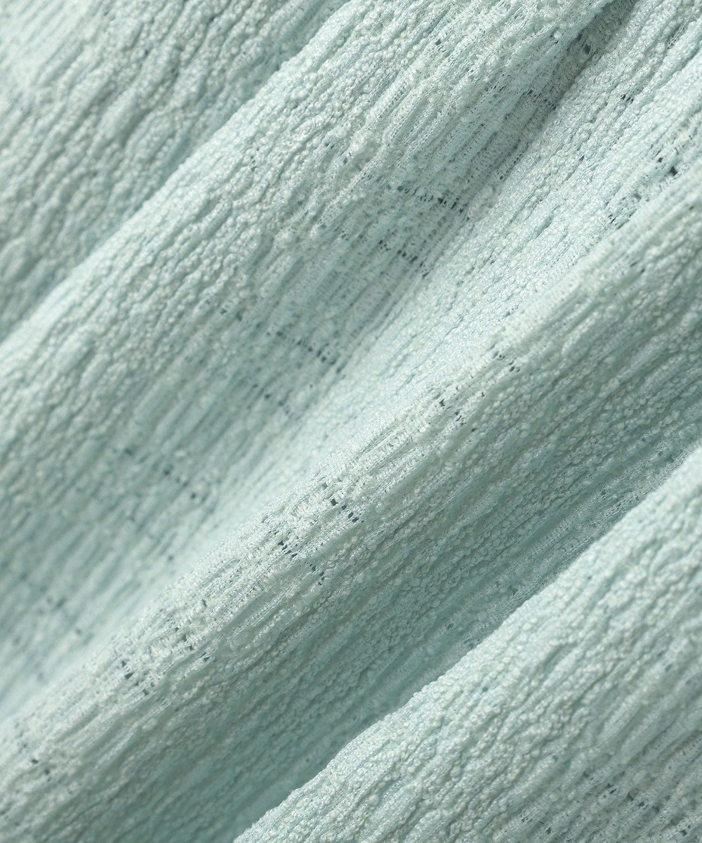 earth music&ecology 【予約】ラッフルカラーカットブラウス 