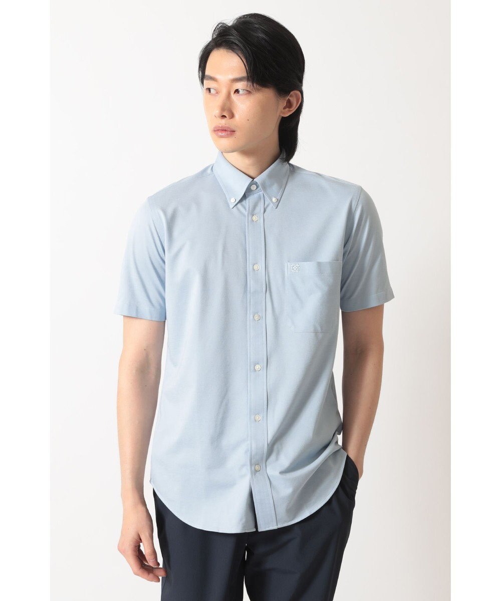 DAKS チェックカラー ボタンダウンシャツ 