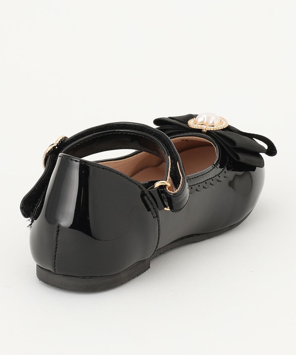 ANY KIDS エナメルフラットシューズ 