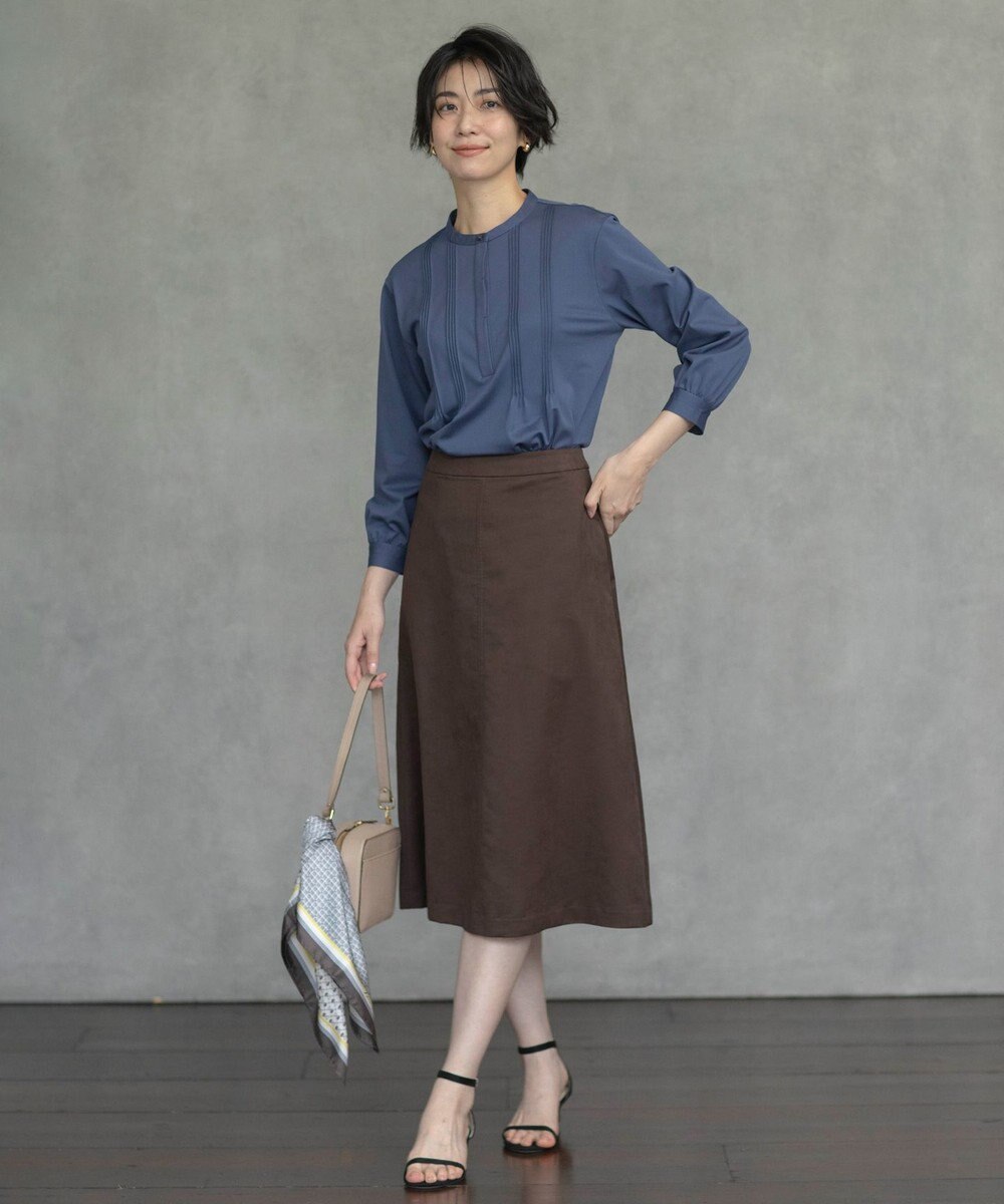 J.PRESS LADIES L トリコット ピンタック カットソー 