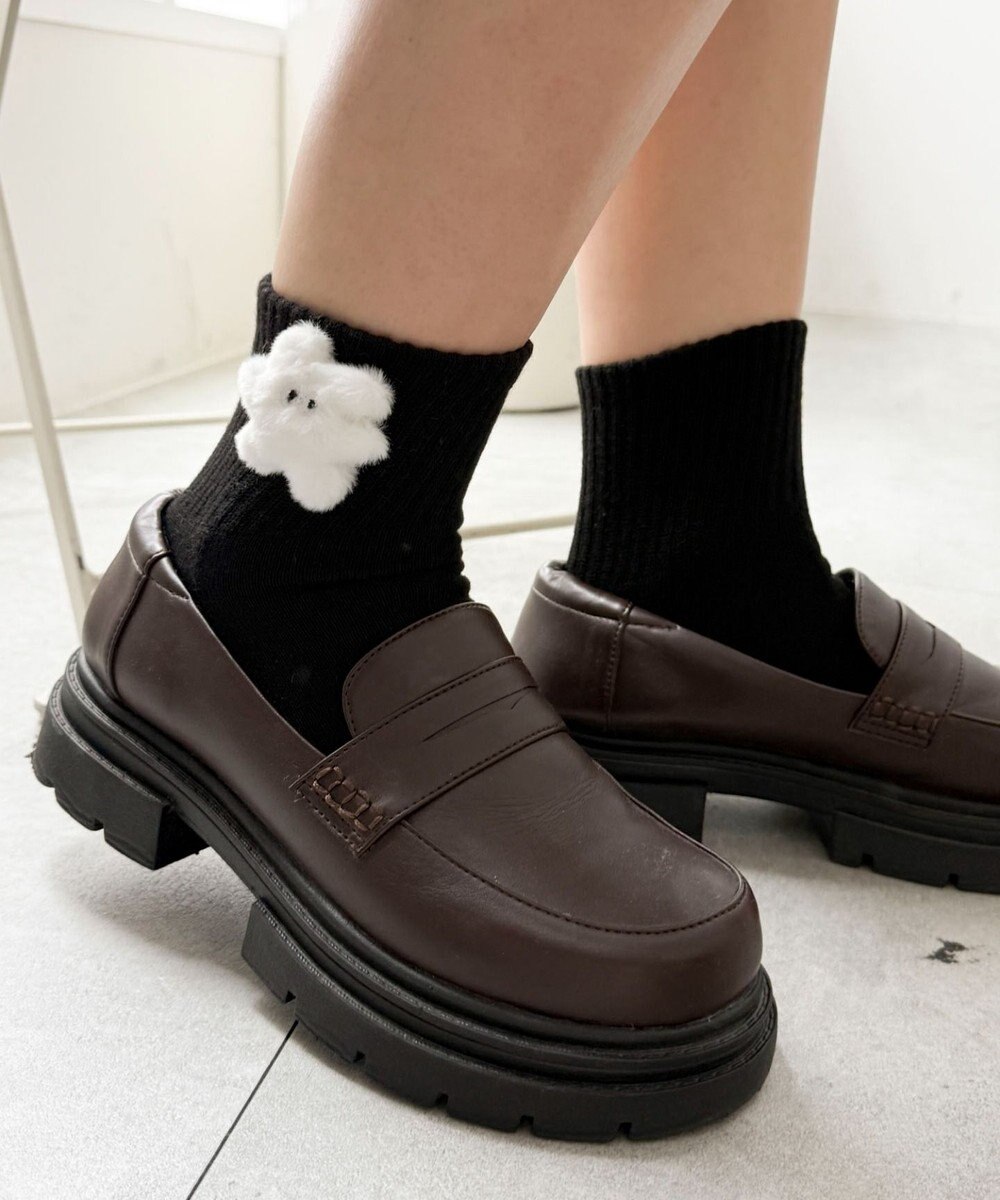 WEGO ぬいぐるみアンクルパイルソックス 