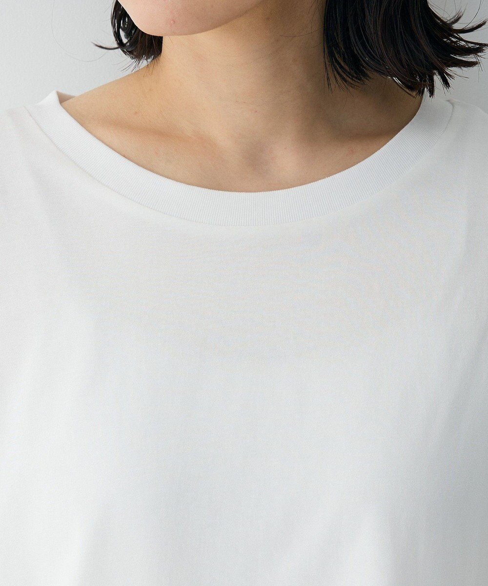 Green Parks ホワイトインナーストレートプルオーバー 