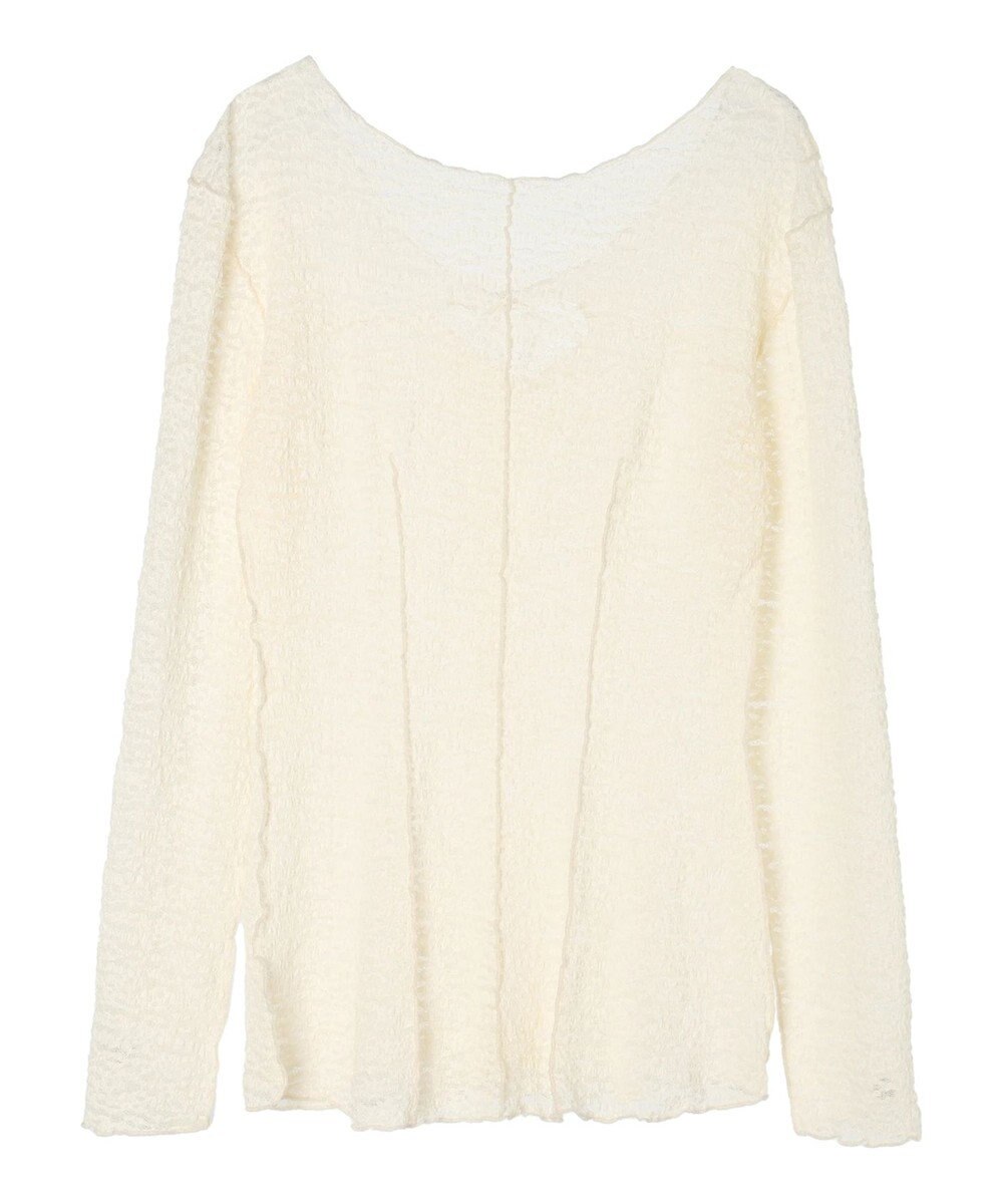 Green Parks カットワークデザインレーストップス 