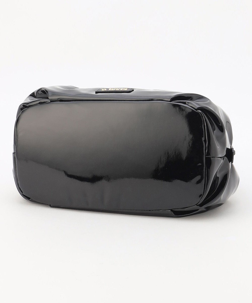 LA BAGAGERIE ソフトエナメル2WAYハンドバッグ Mサイズ 