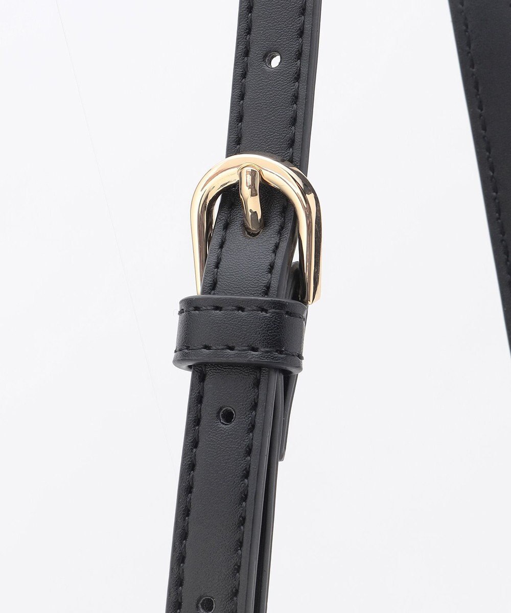 LA BAGAGERIE ソフトエナメル2WAYハンドバッグ Mサイズ 