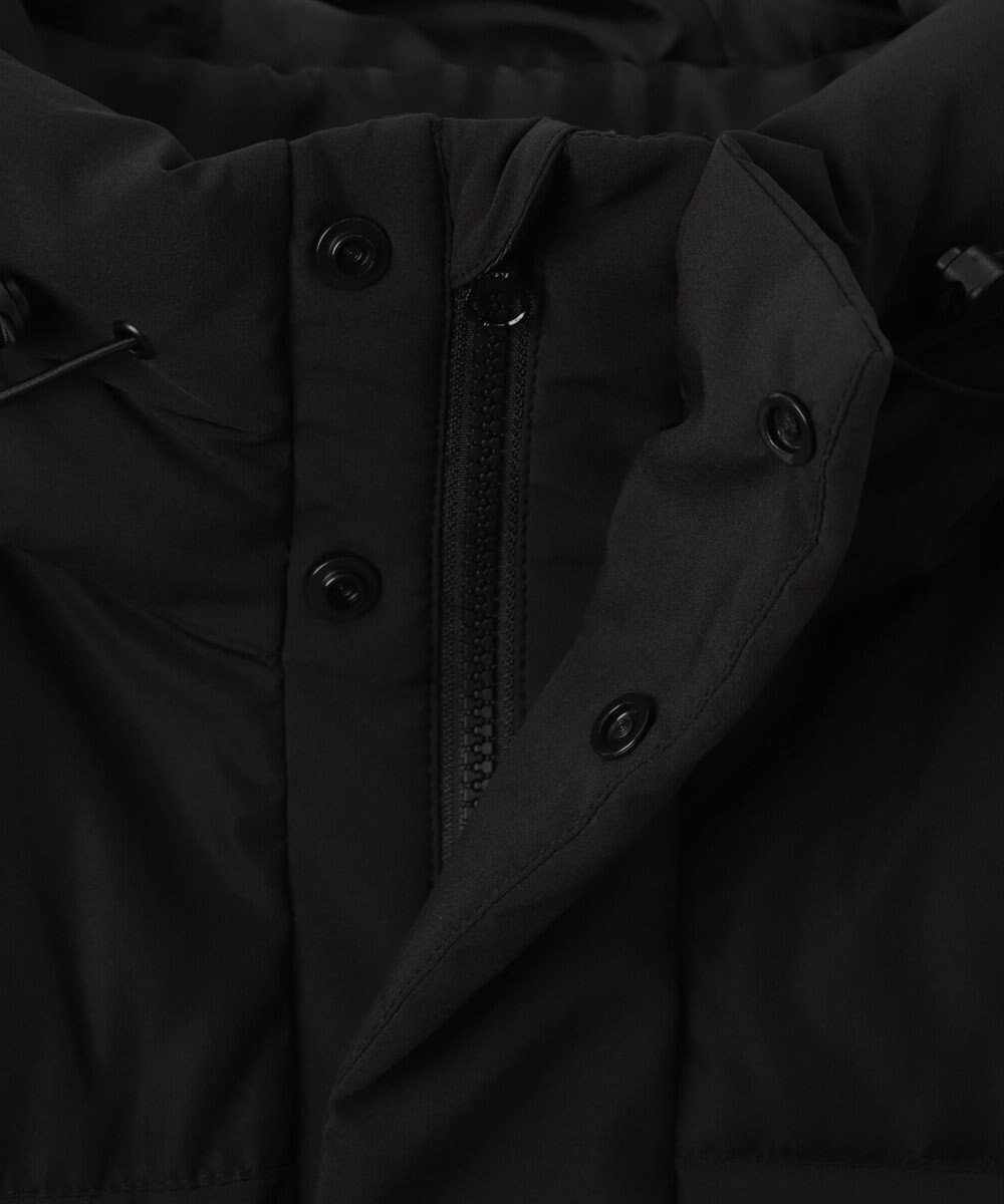 WEGO カラーブロックパテッドフードブルゾン 